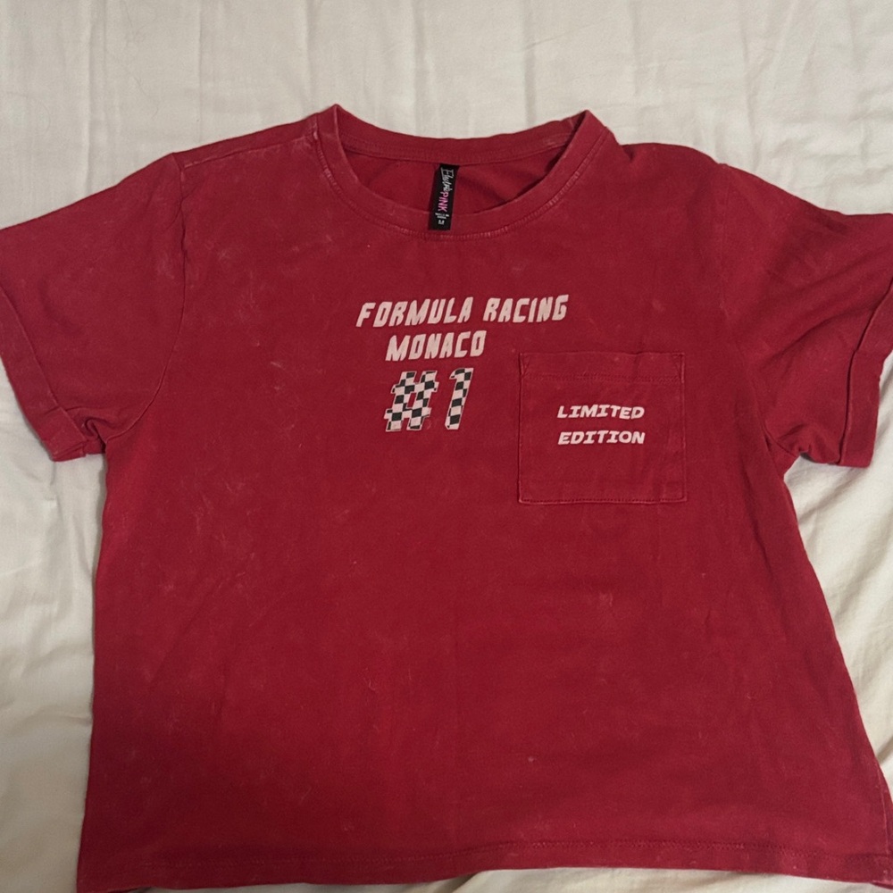 Electric Family Red Racing Kids T-Shirt